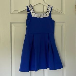 JANIE AND JACK, Girls Size 6, Royal blue